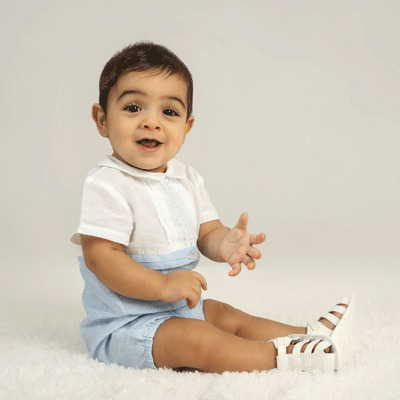 Bebe de 9 meses en estudio